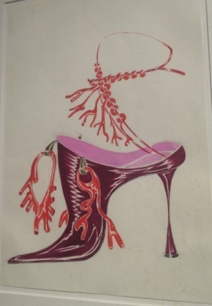 MANOLO BLAHNIK. The art of shoes - the drawings - Ispira.Blog